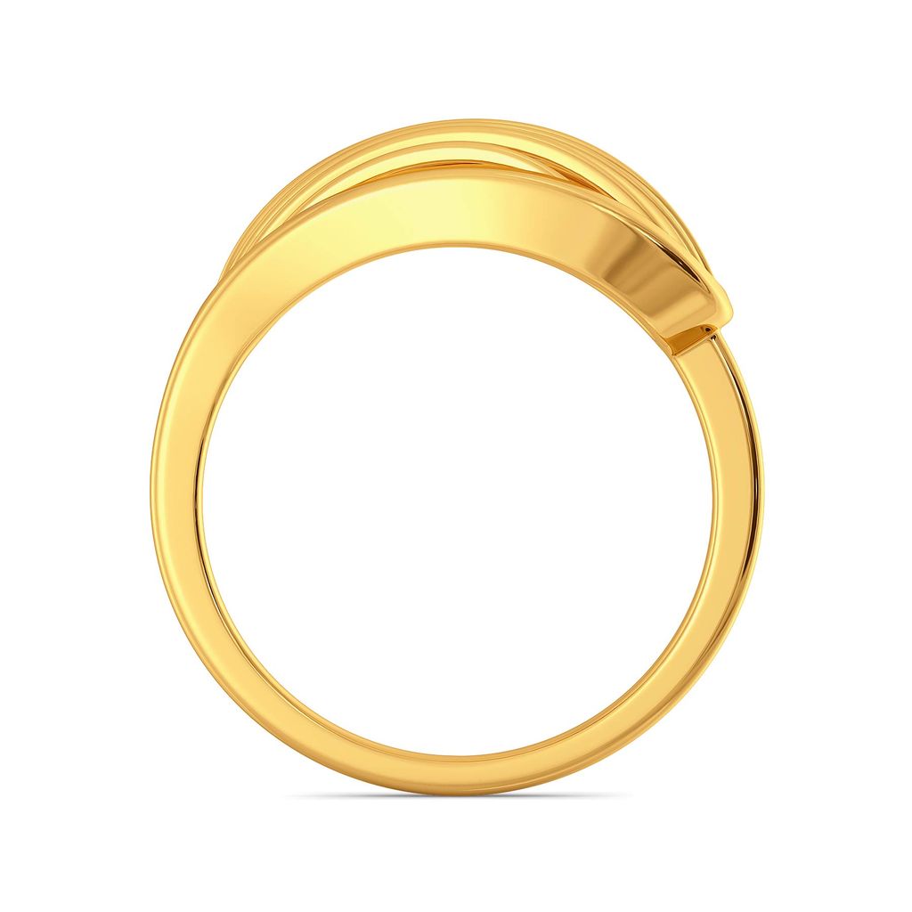 Floral Flock Gold Rings image