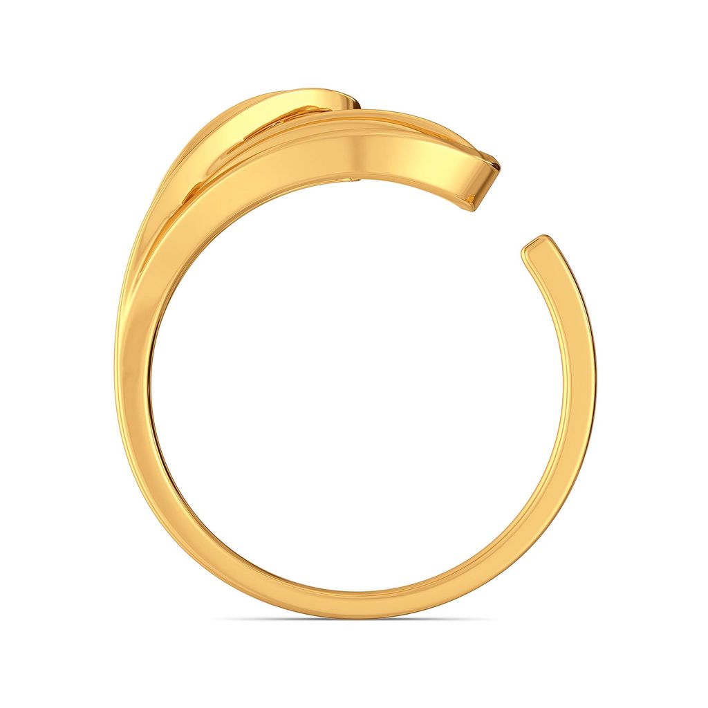 Joli Petale Gold Rings image