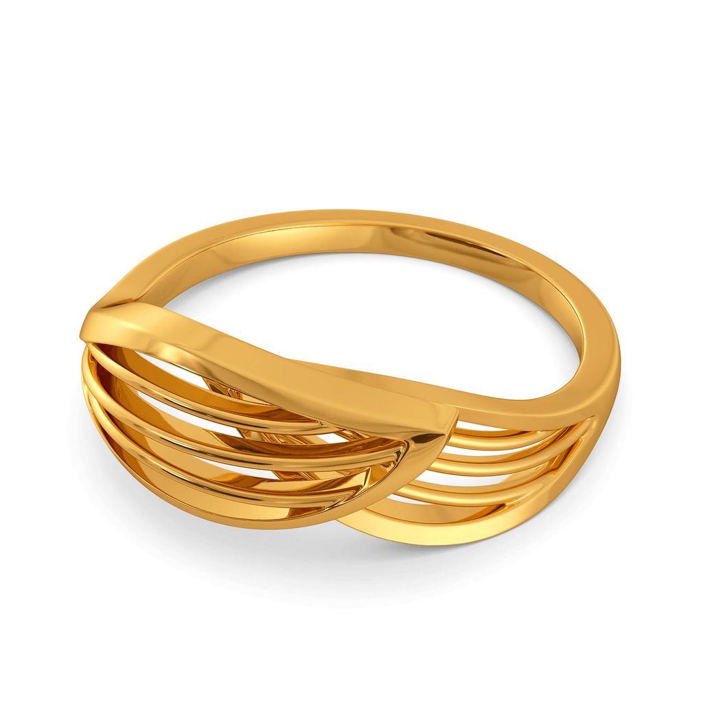 Petal Play Gold Rings alternate view 3