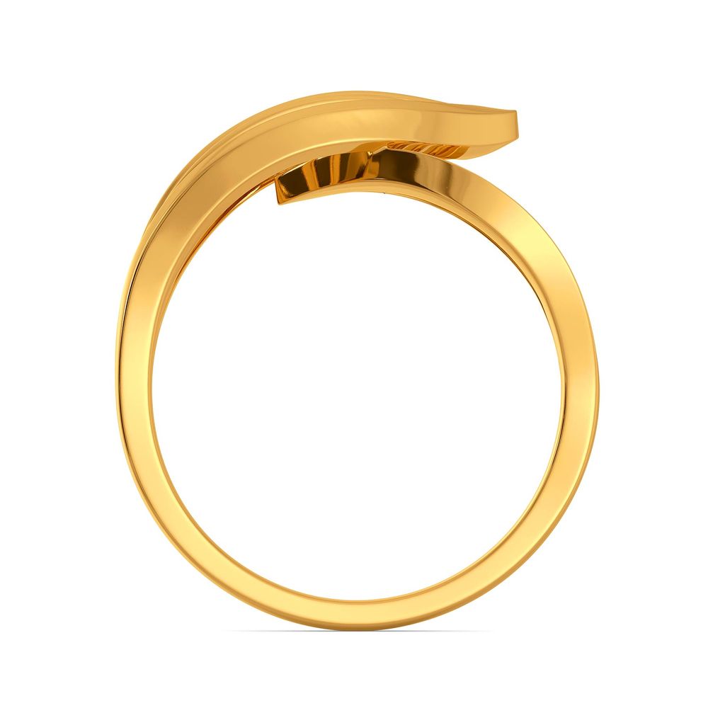 Petal Play Gold Rings image