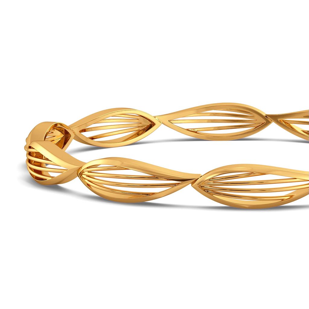 A Lily Link Gold Bangles