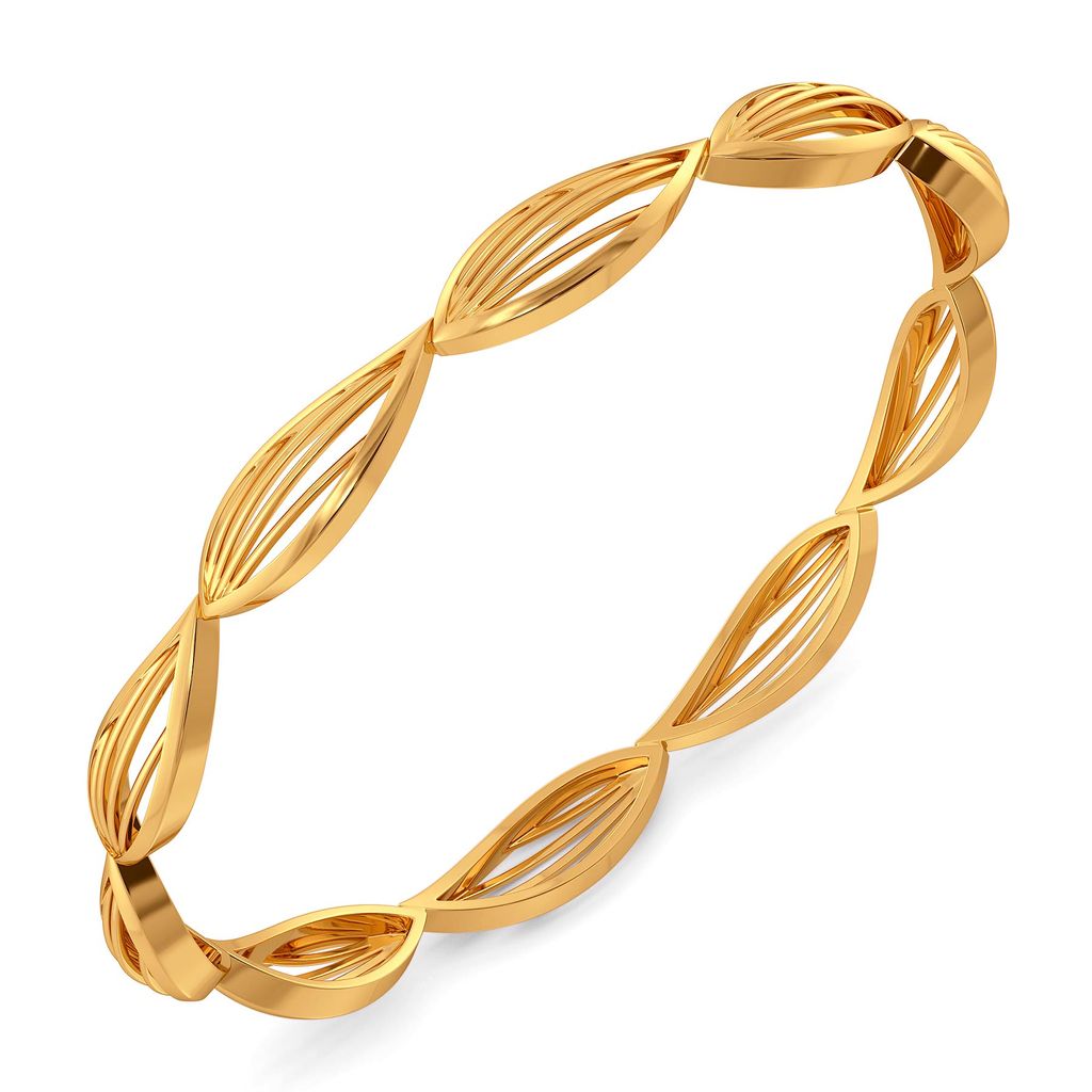 A Lily Link Gold Bangles
