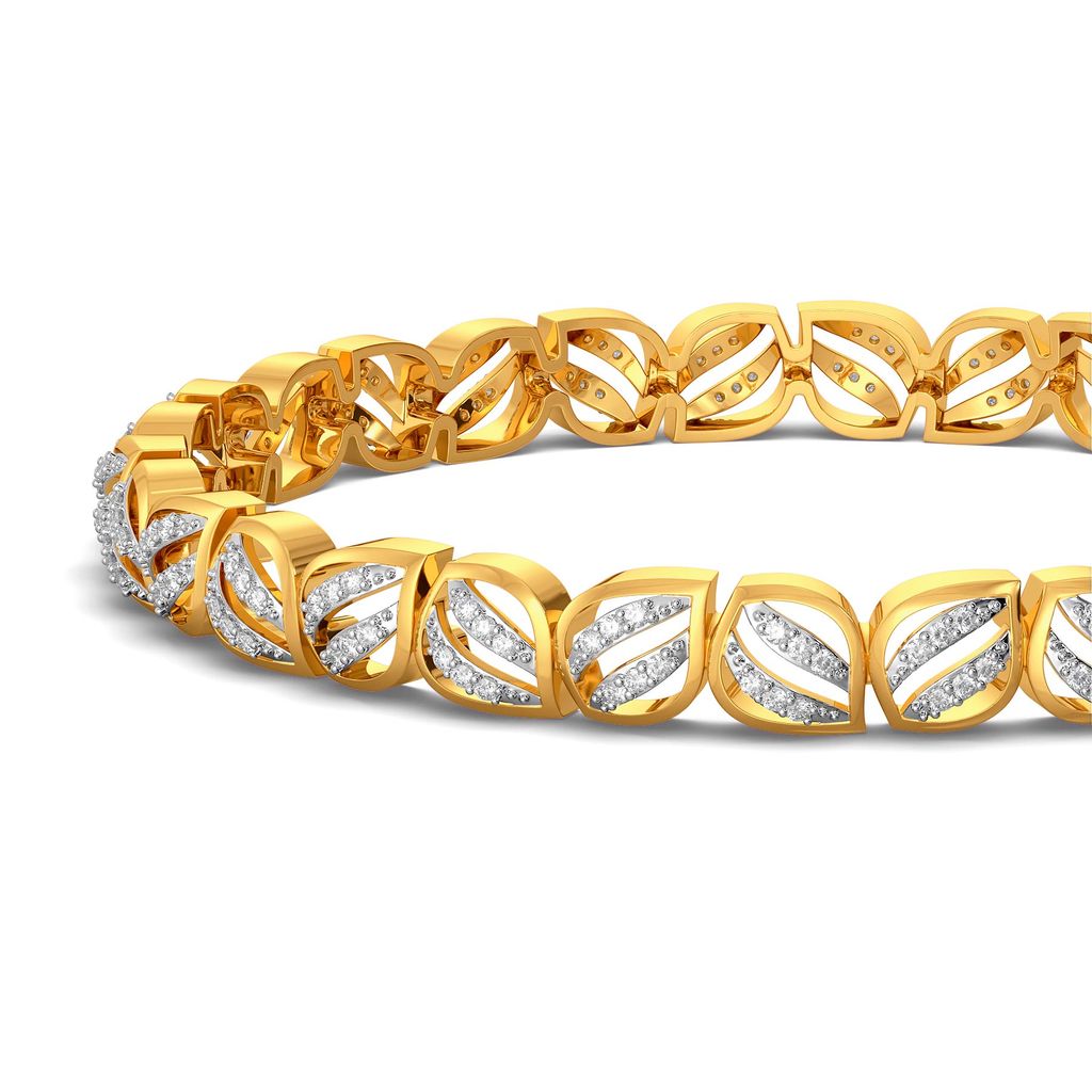 A Petal Place Diamond Bangles