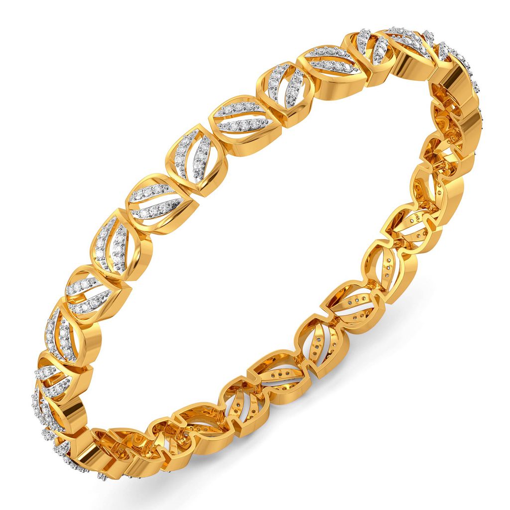 A Petal Place Diamond Bangles