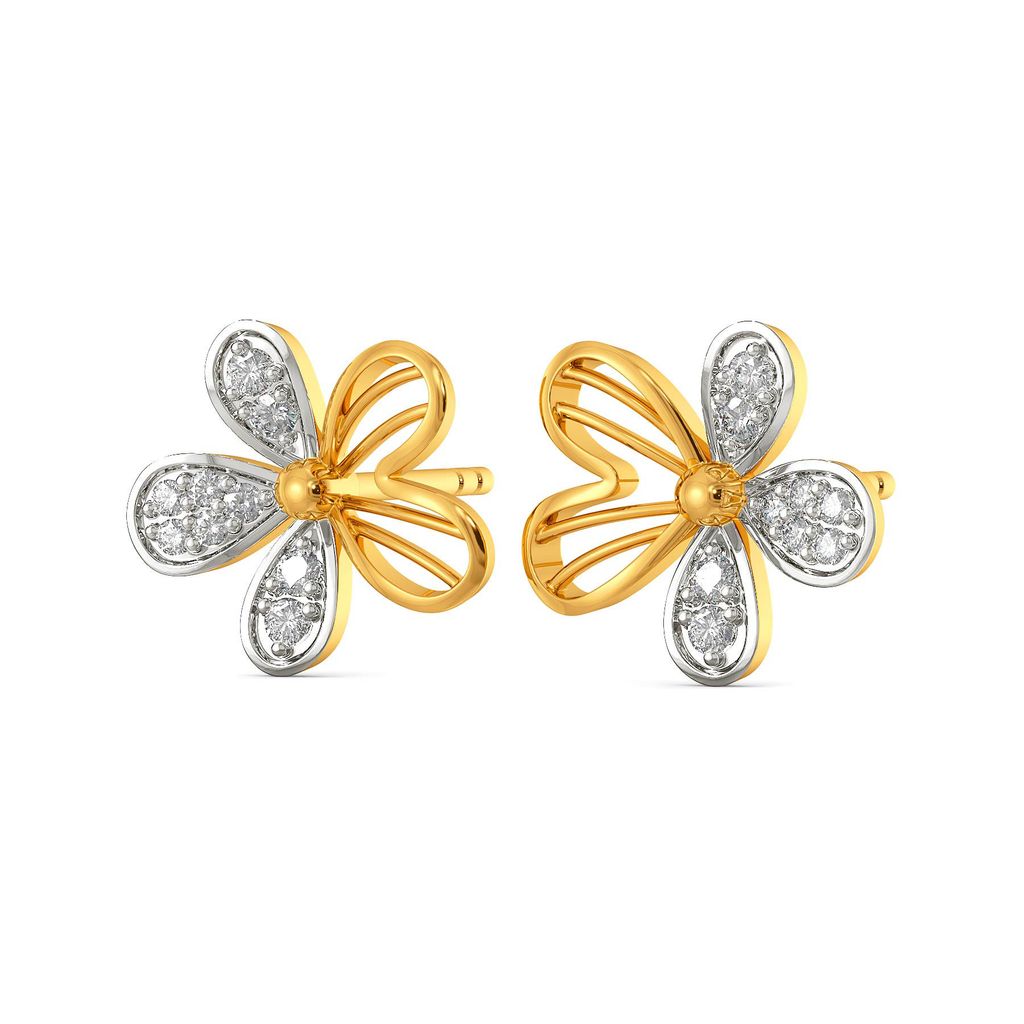 Fab & Floral Diamond Earrings