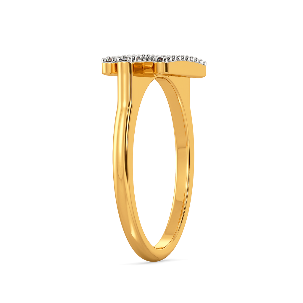 Dramatic Fringe Diamond Rings image