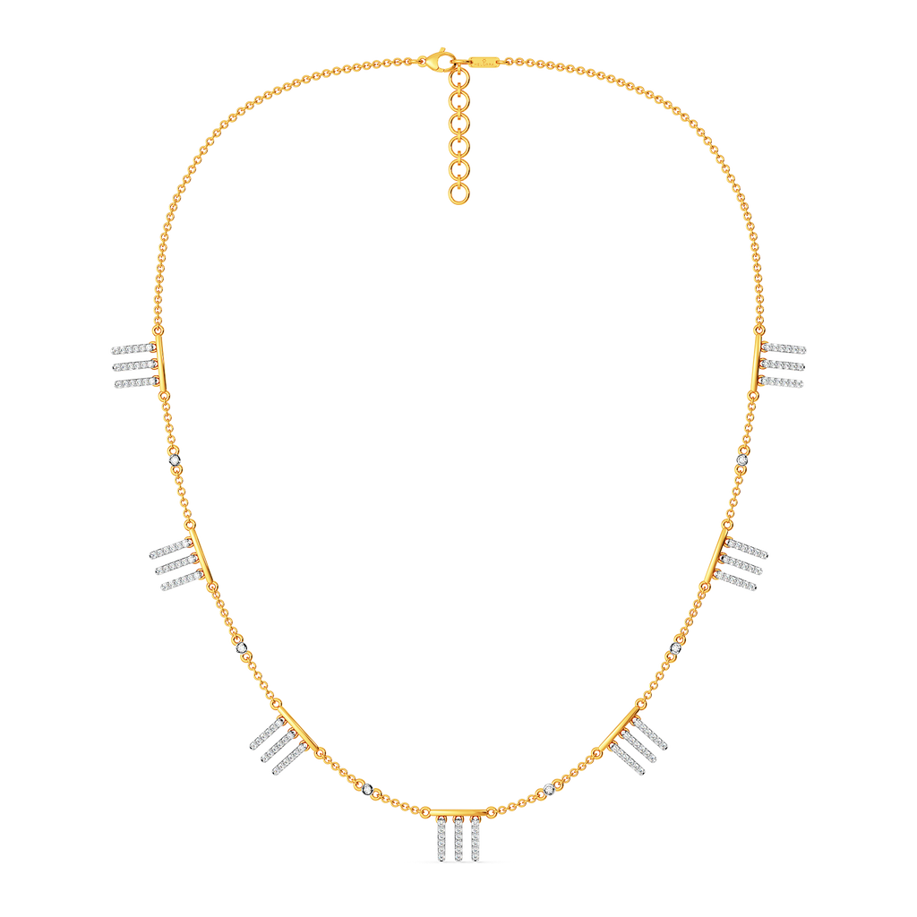 Dramatic Tiers Diamond Necklaces