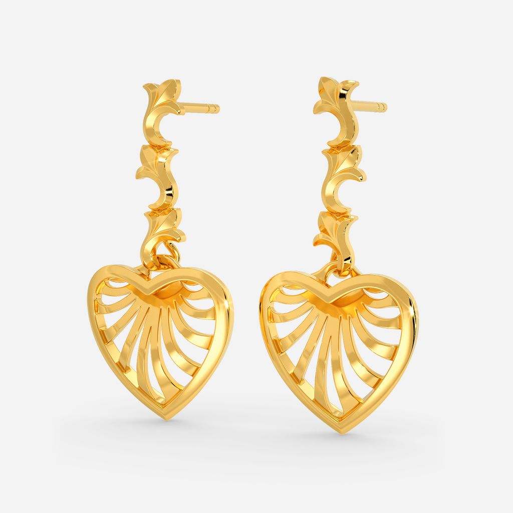 Palace of Love Gold Earrings