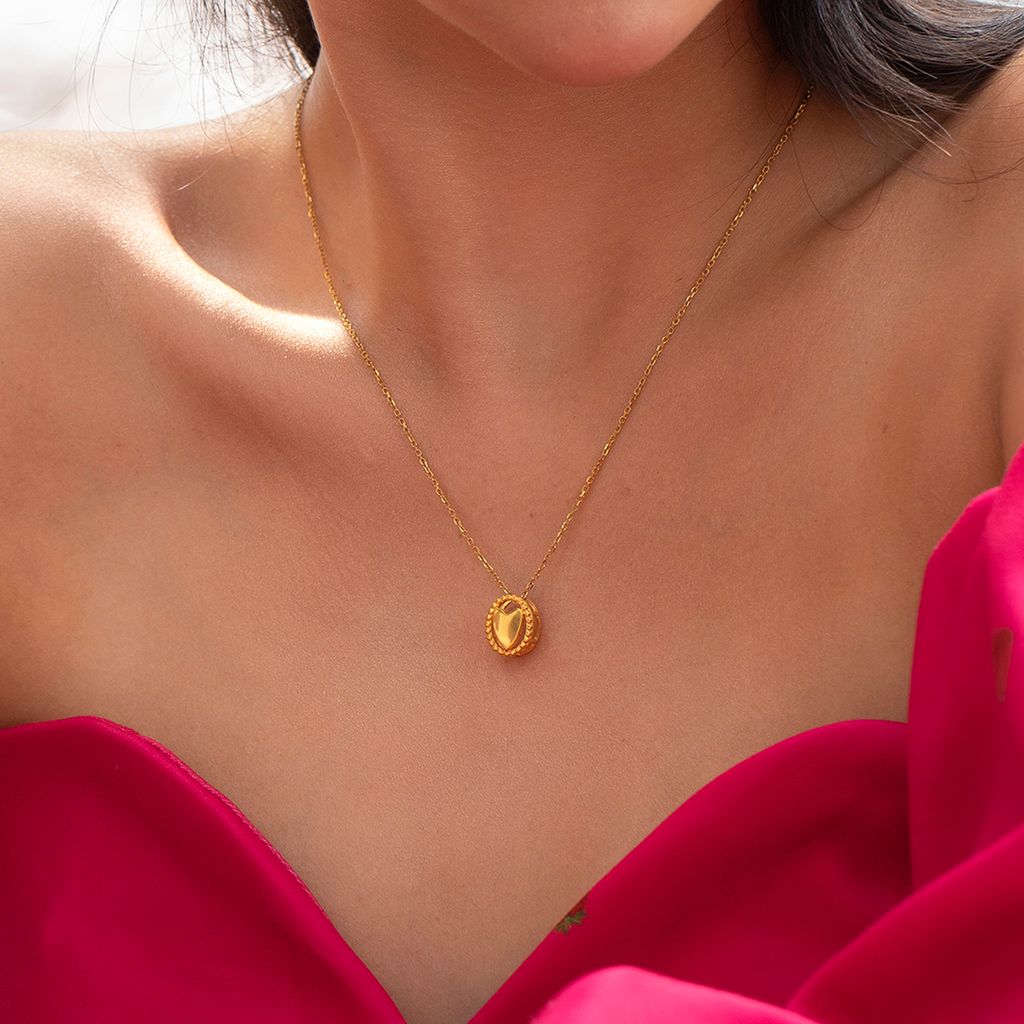 Wish upon a Heart Gold Pendants