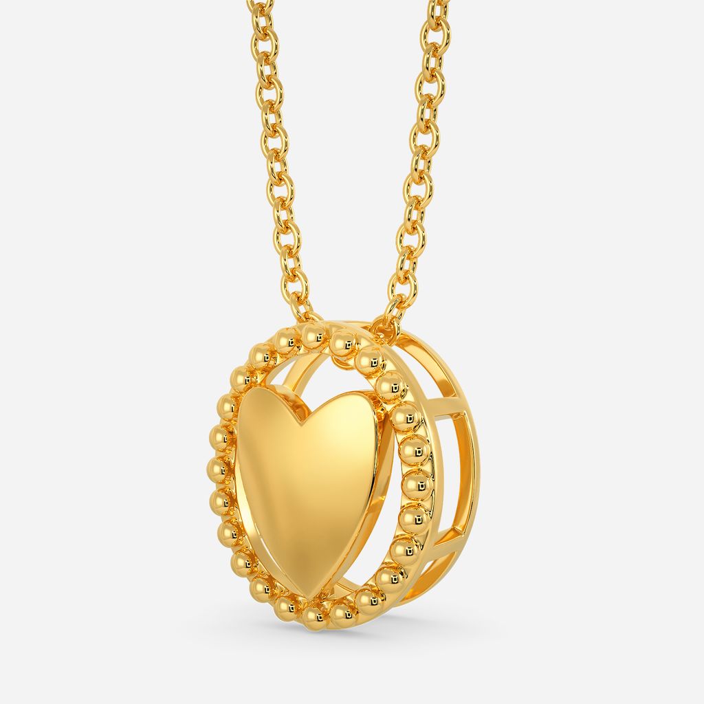 Wish upon a Heart Gold Pendants