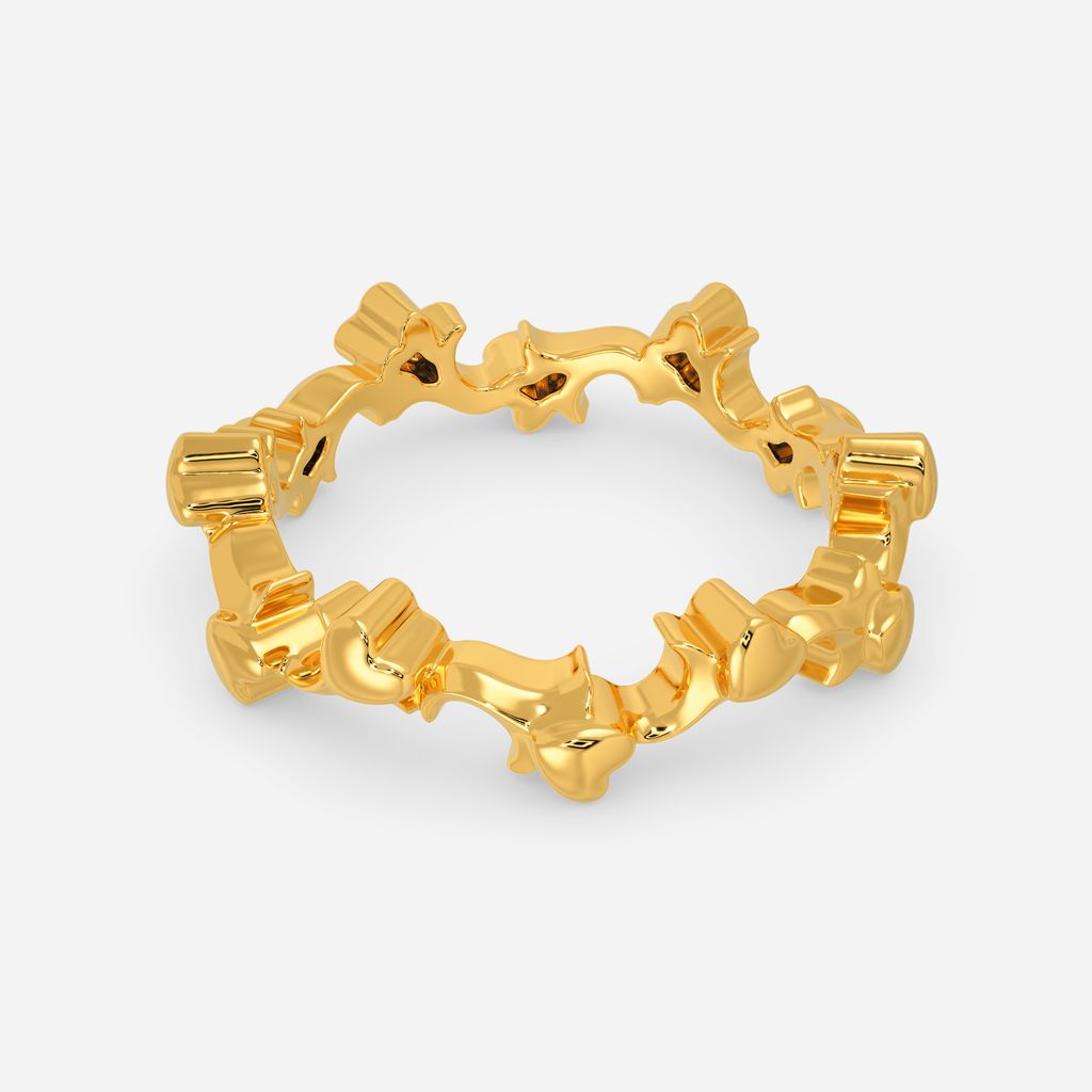 Spell of Love Gold Rings alternate view 2