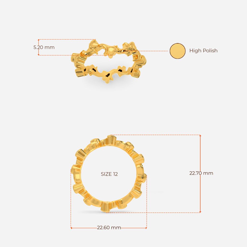 Spell of Love Gold Rings image