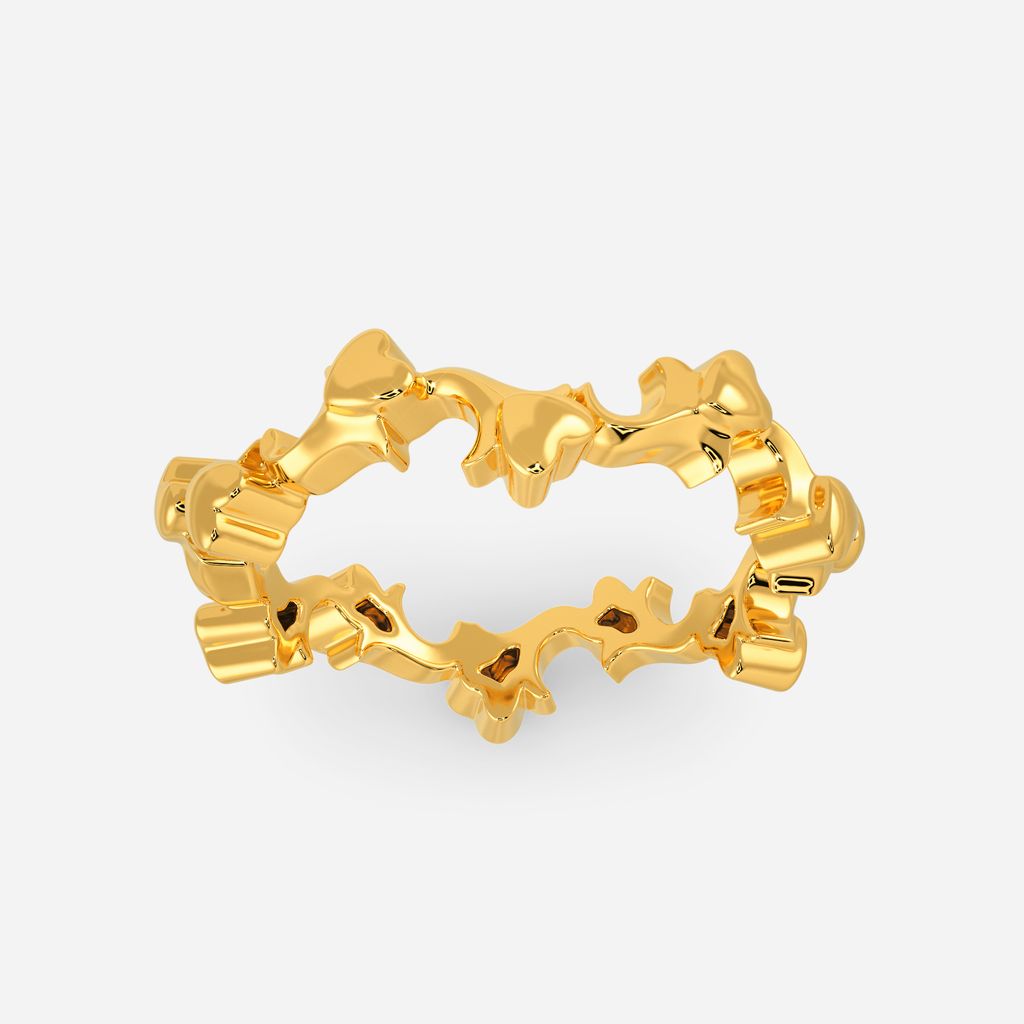 Spell of Love Gold Rings alternate view 3