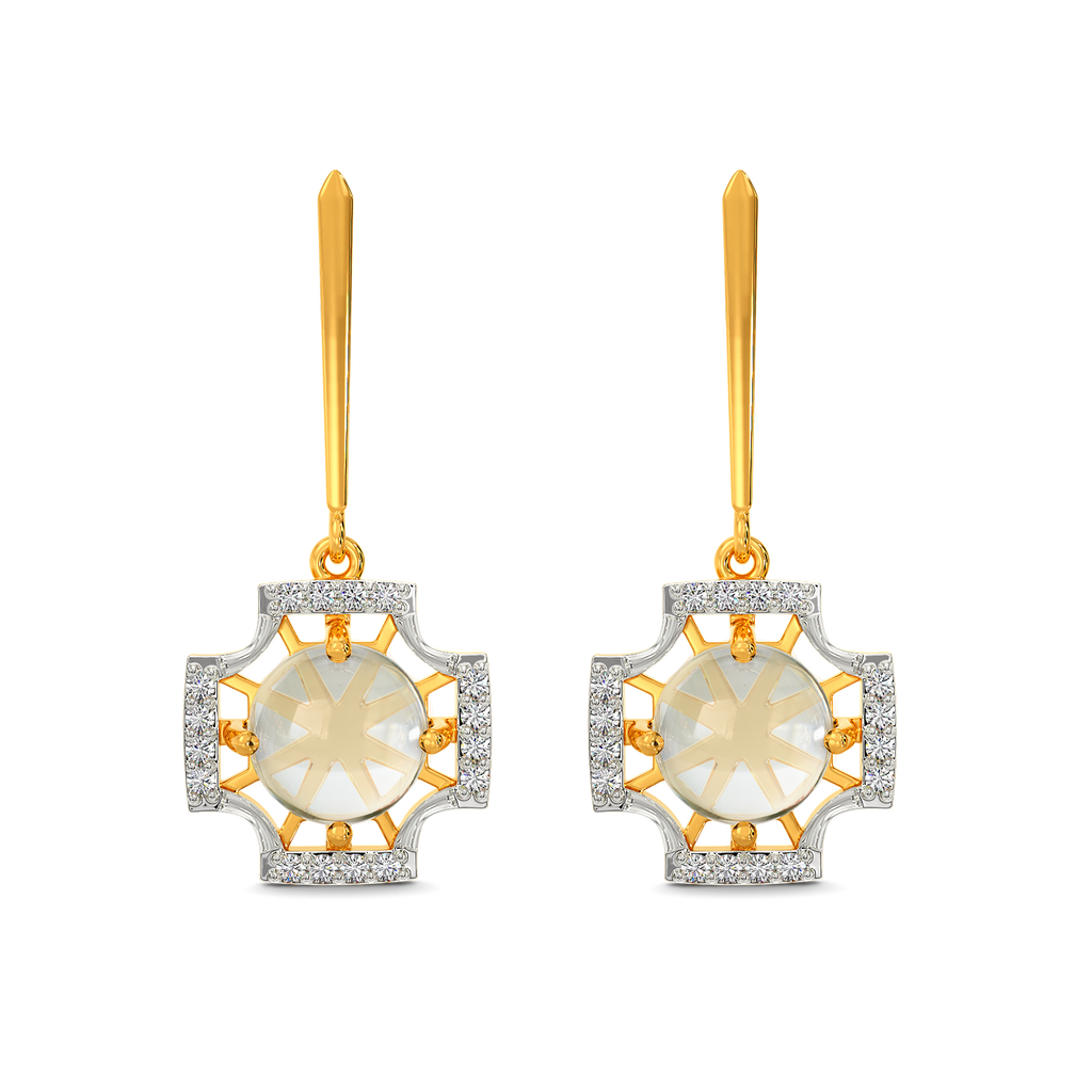 Translucent Radiance Diamond Earrings