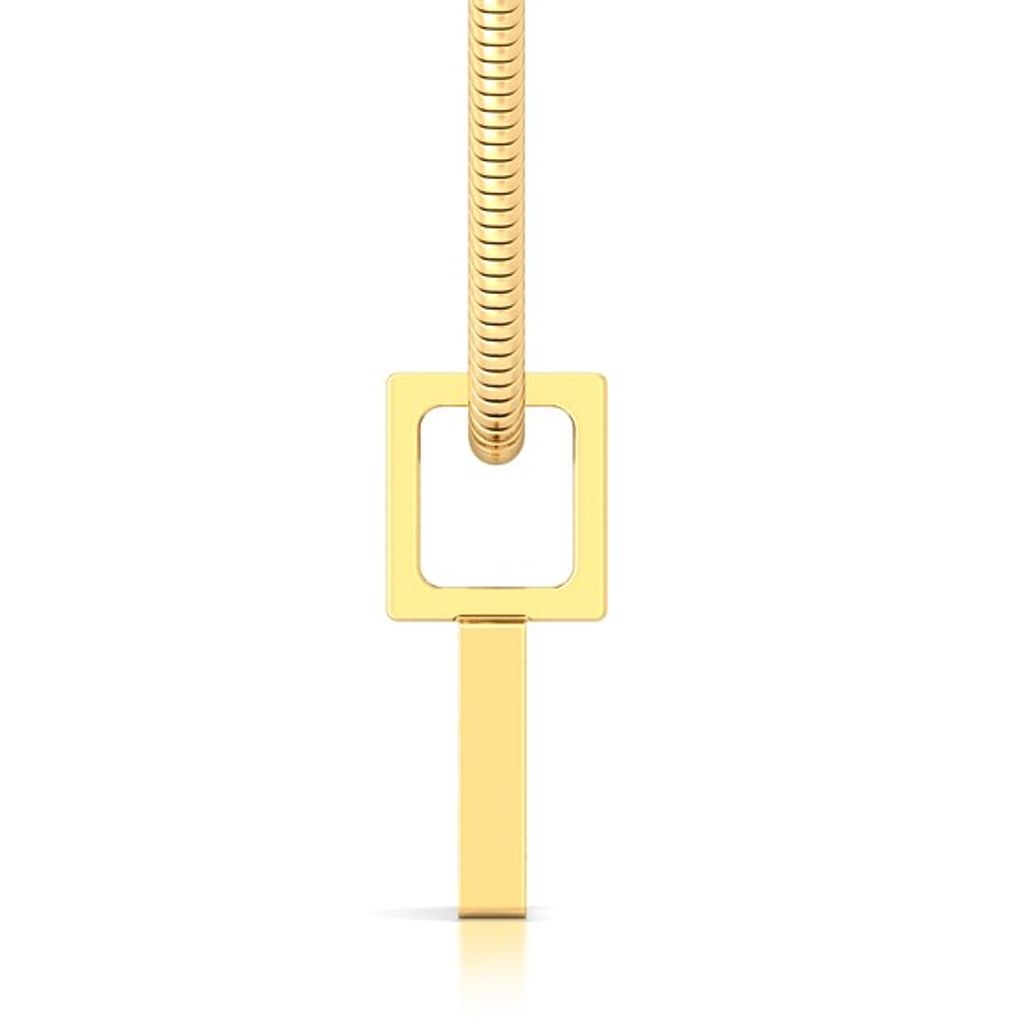 All Square Diamond Pendants