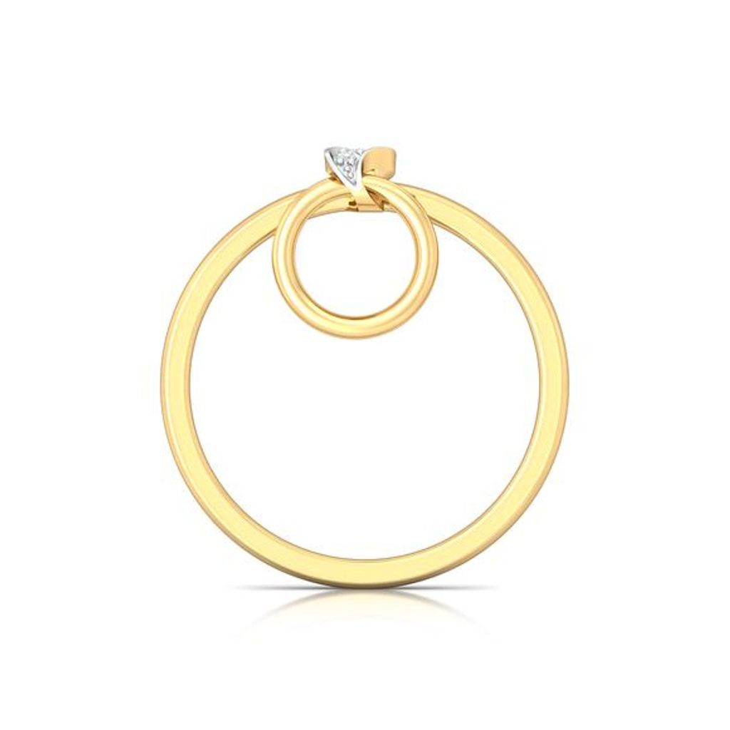 Twirly Whirls Diamond Rings image
