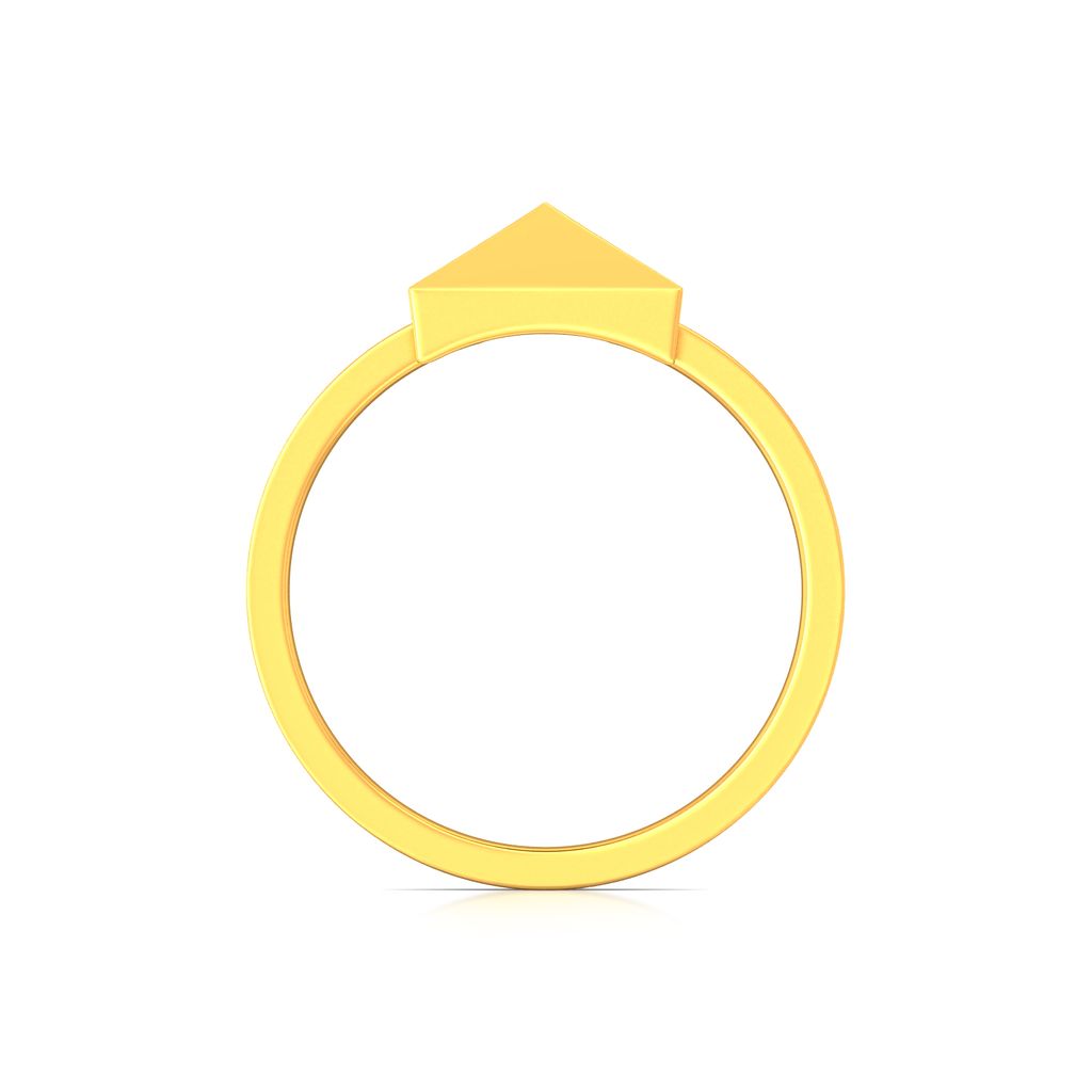 Love Triangles Gold Rings image