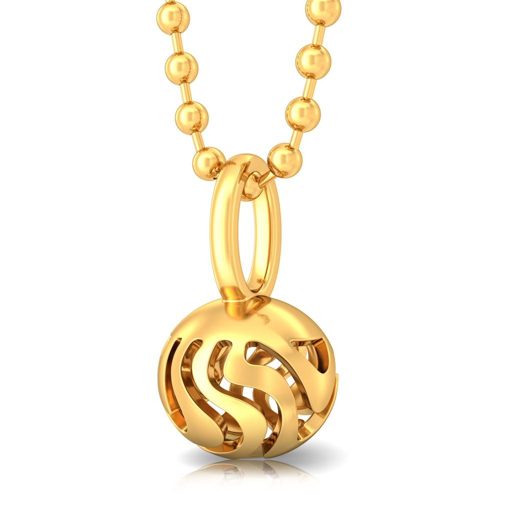 Moon Tide Gold Pendants