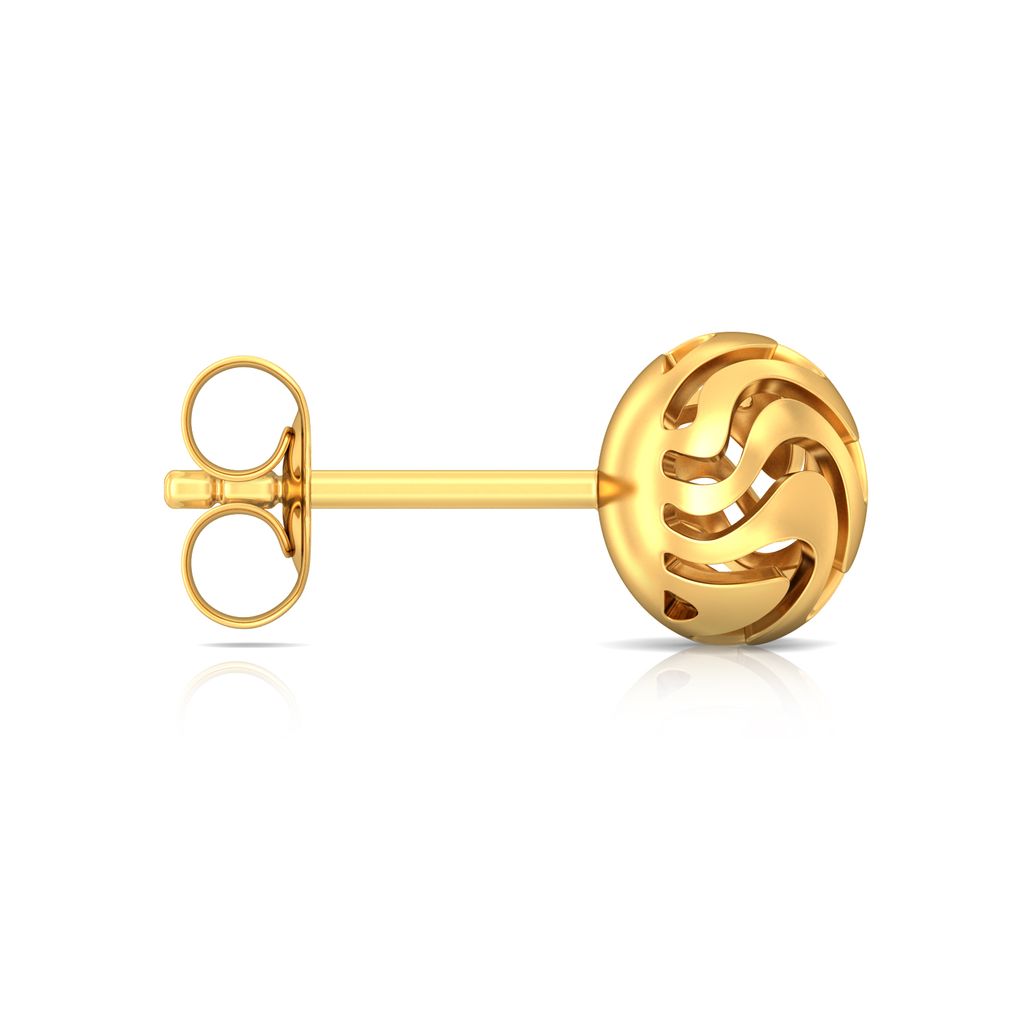 Moon Tide Gold Earrings