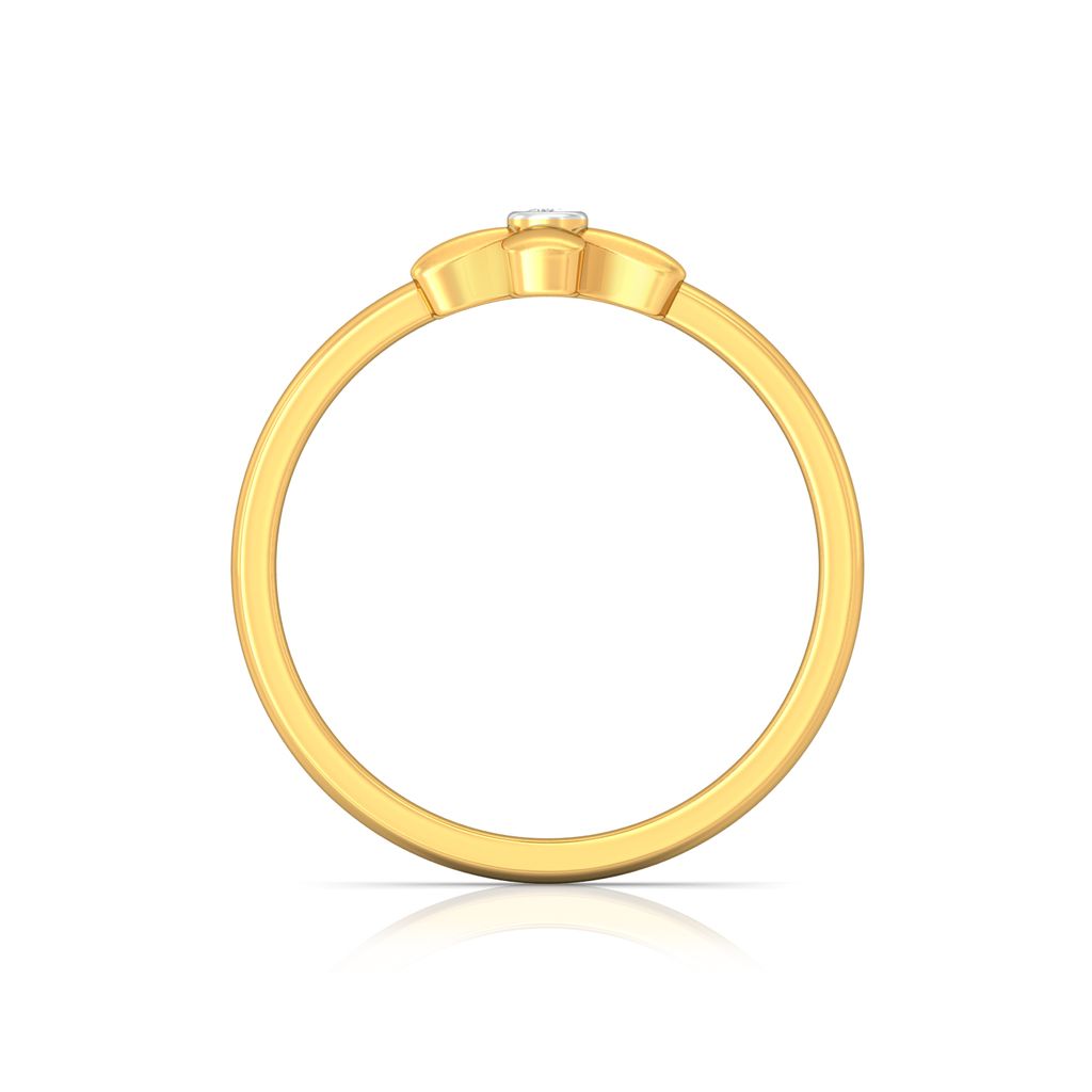 Floral Charm Diamond Rings image