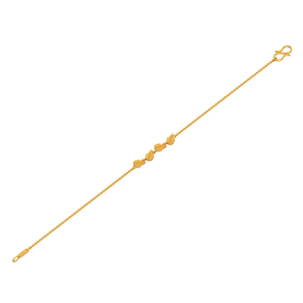 Leaf of Faith Gold Bracelets