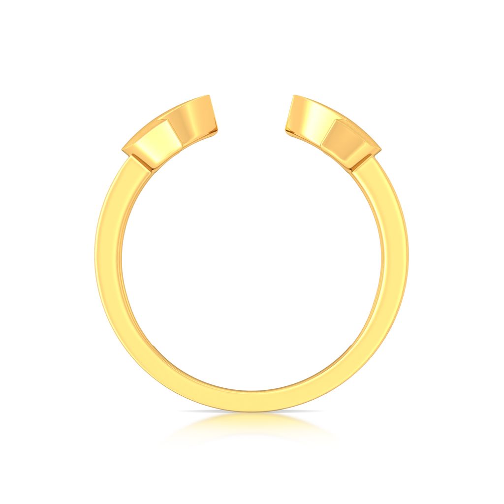 Leaf of Faith Gold Rings image