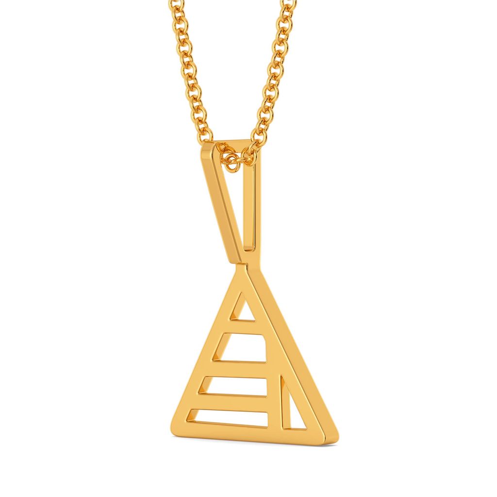 Geometrix Gold Pendants