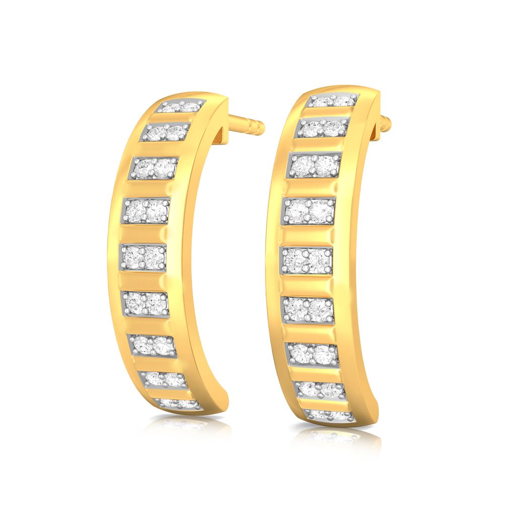 Peek-a-book Play Diamond Earrings