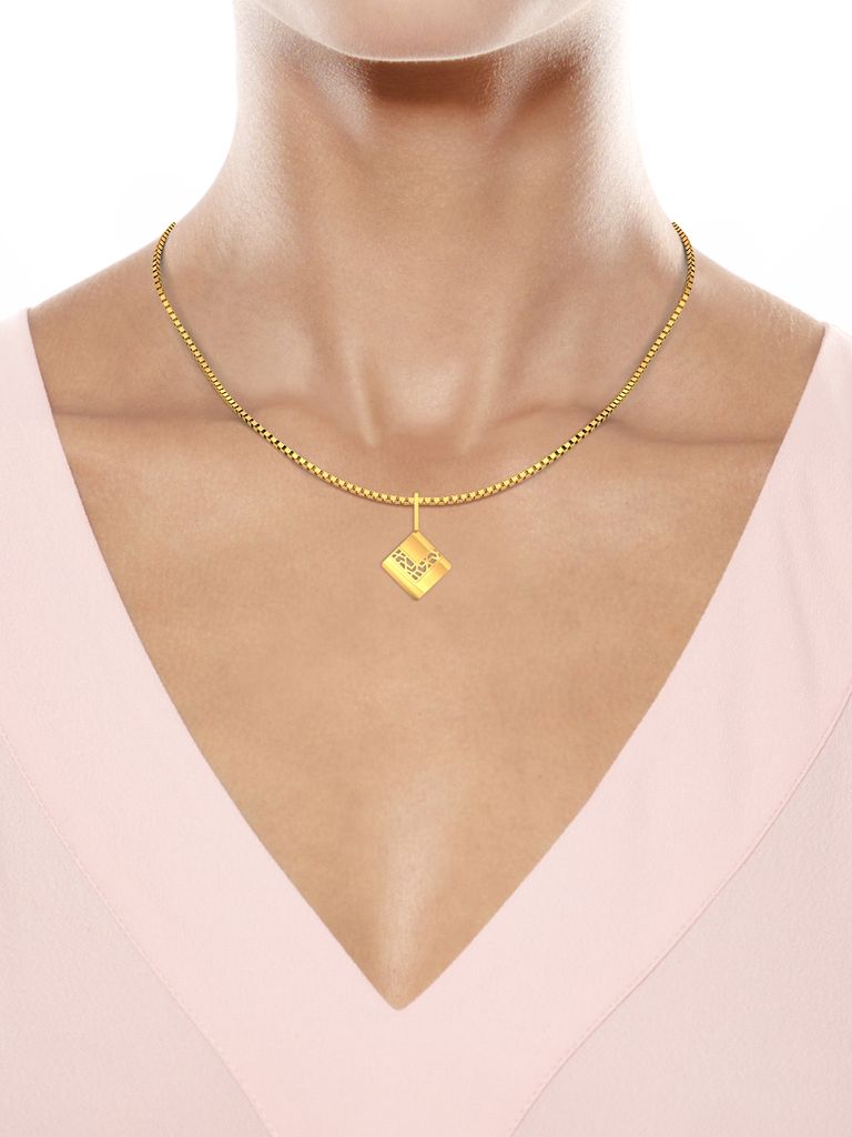 Lace Gold Pendants