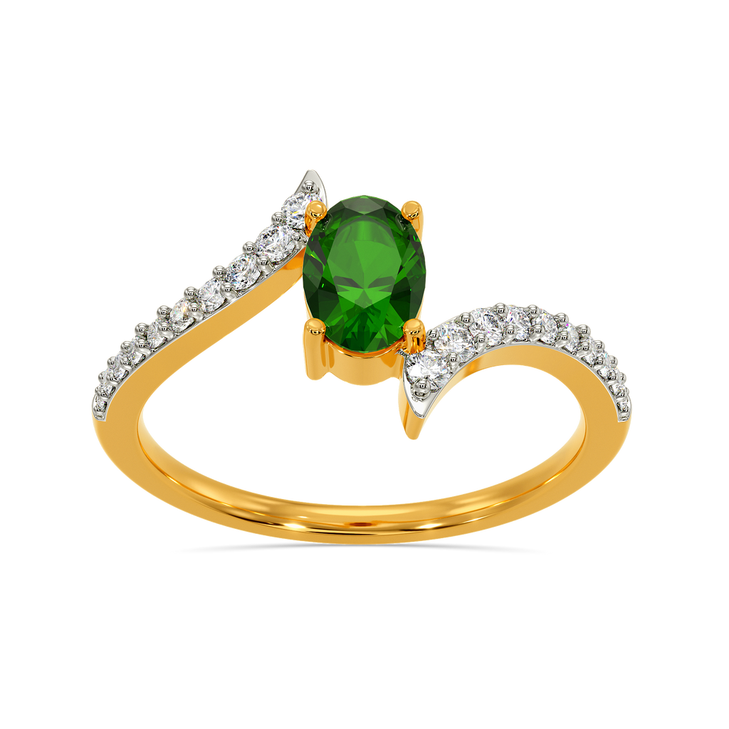Green Spark Diamond Rings alternate view 3
