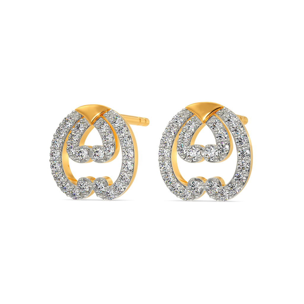 Going Baroque Diamond Earrings
