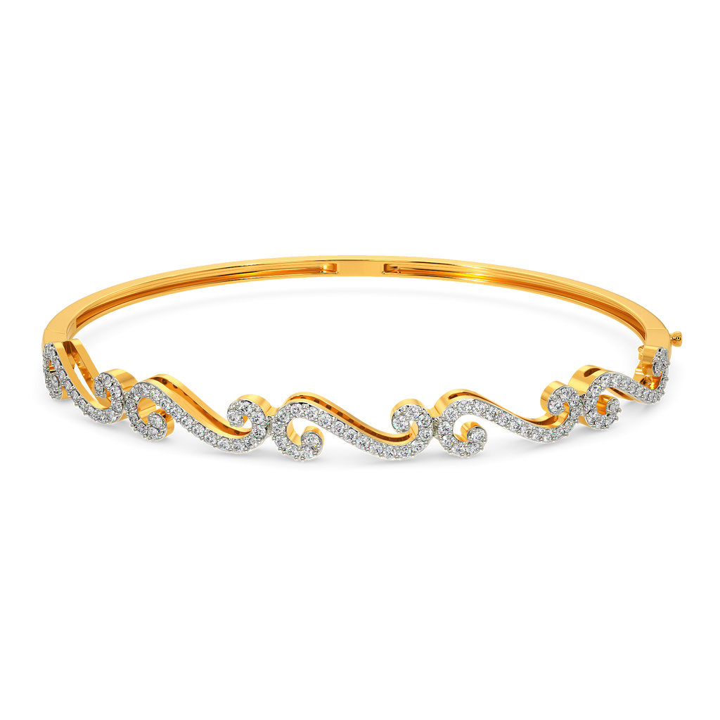 Touch of Baroque Diamond Bangles