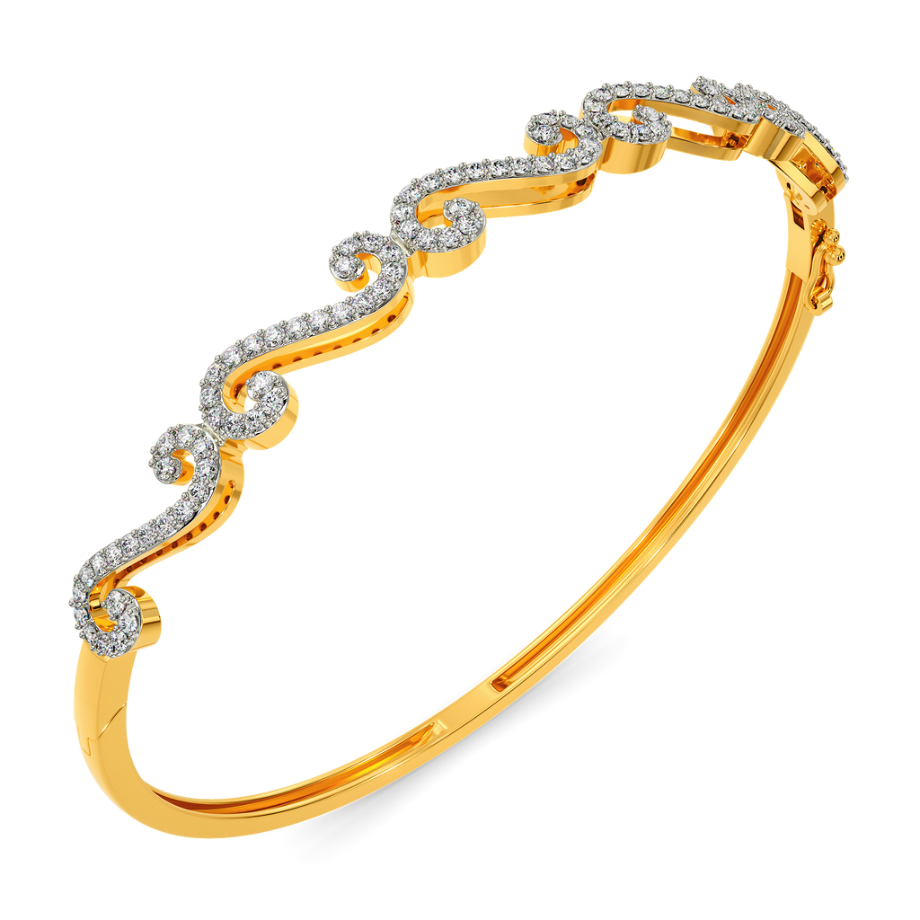 Touch of Baroque Diamond Bangles