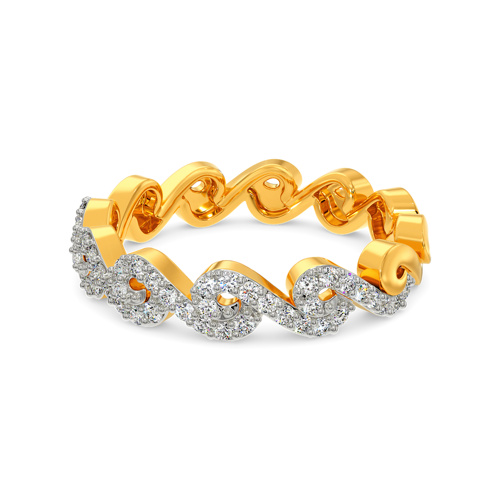 Swirling Elegance Diamond Rings alternate view 2