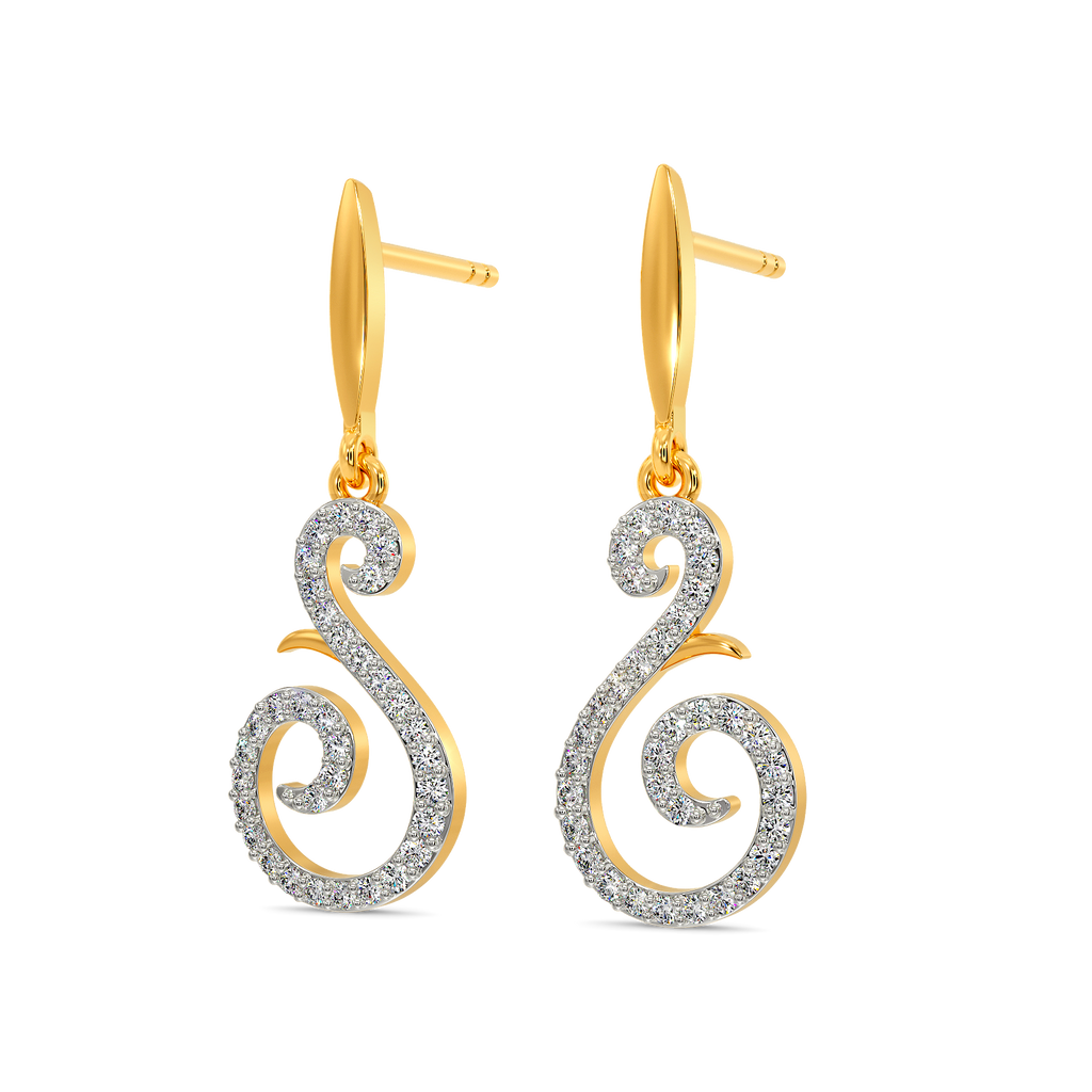 Subtle Extravagance Diamond Earrings