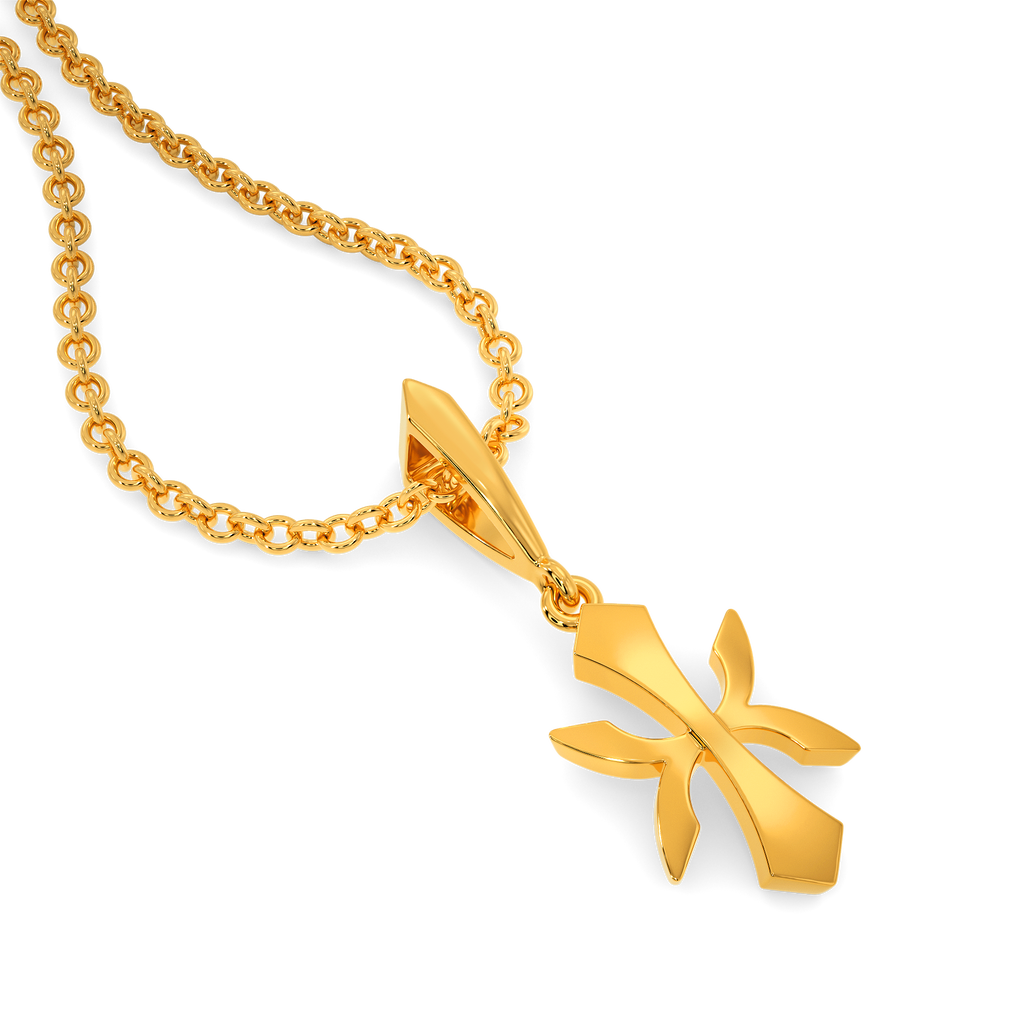 Onyx Veil Gold Pendants