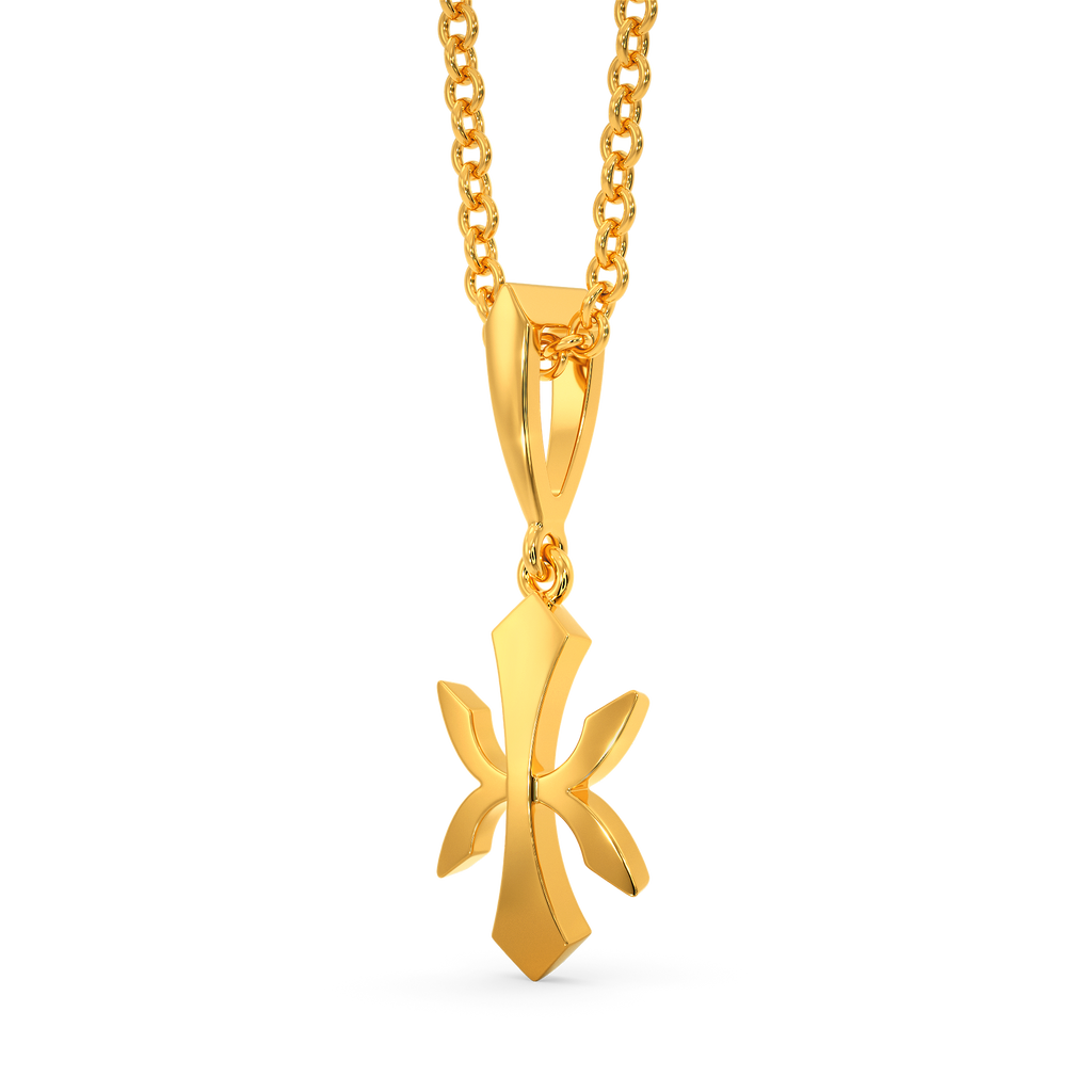 Onyx Veil Gold Pendants