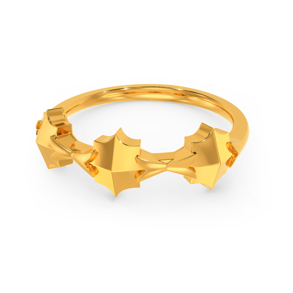 Crimson Moons Gold Rings alternate view 2