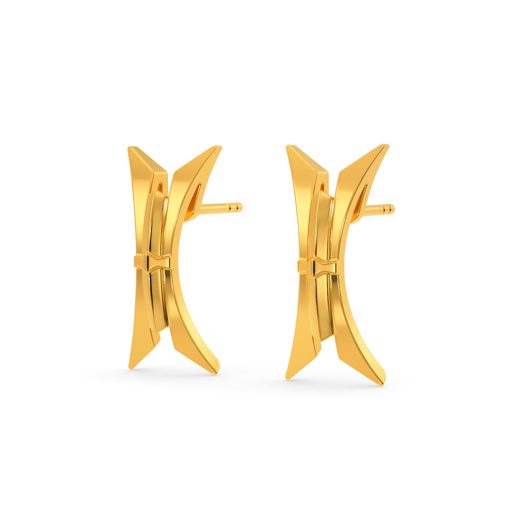 Soul's Embrace Gold Earrings