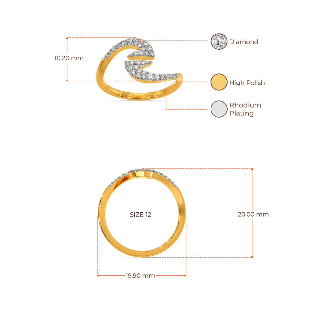 Twilight Whispers Diamond Rings image