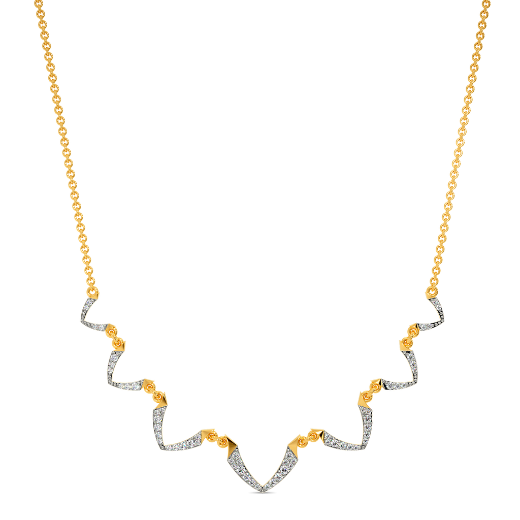 Gothic Enigma Diamond Necklaces