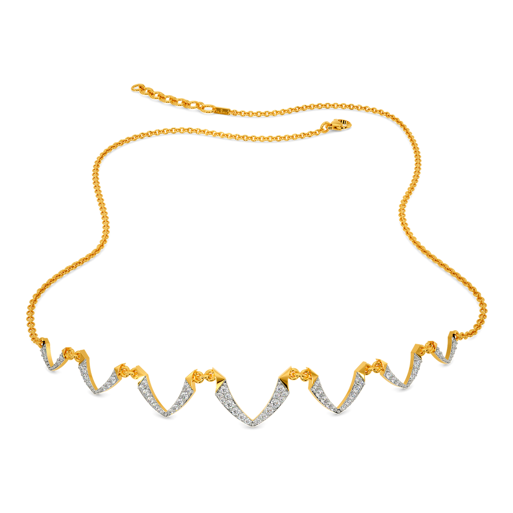 Gothic Enigma Diamond Necklaces