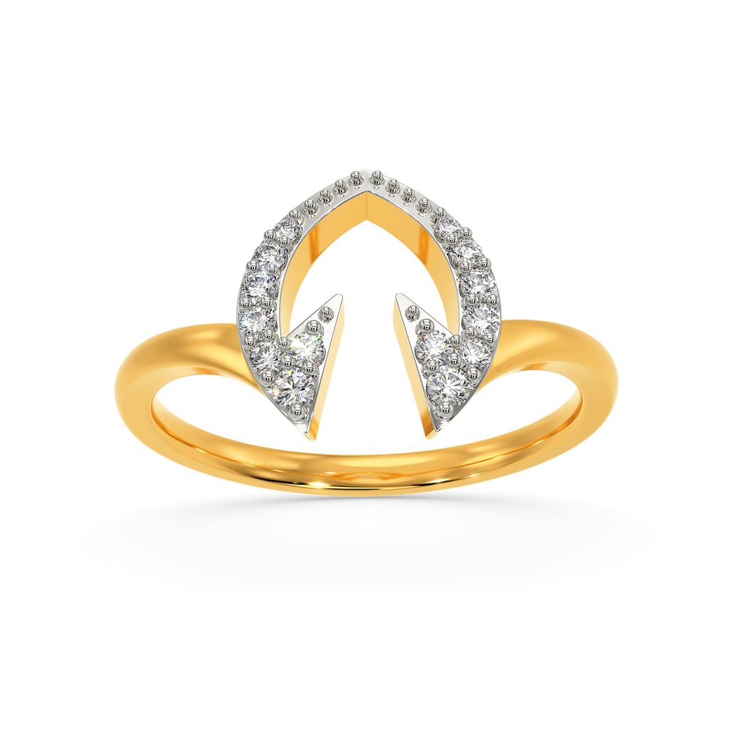 Spectral Sparkle Diamond Rings alternate view 3
