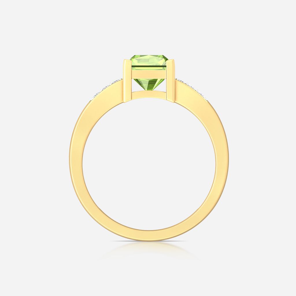Olive Diamond Rings image