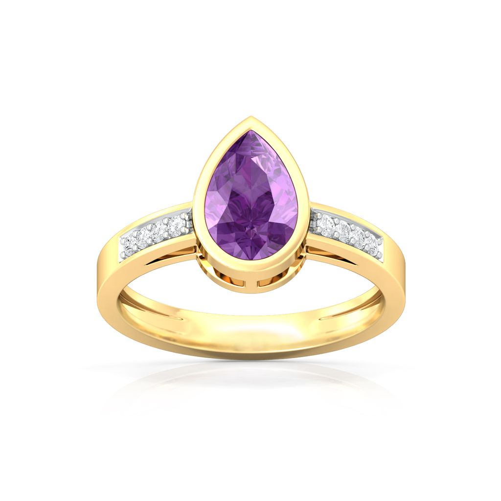 Plum Divine Diamond Rings alternate view 3