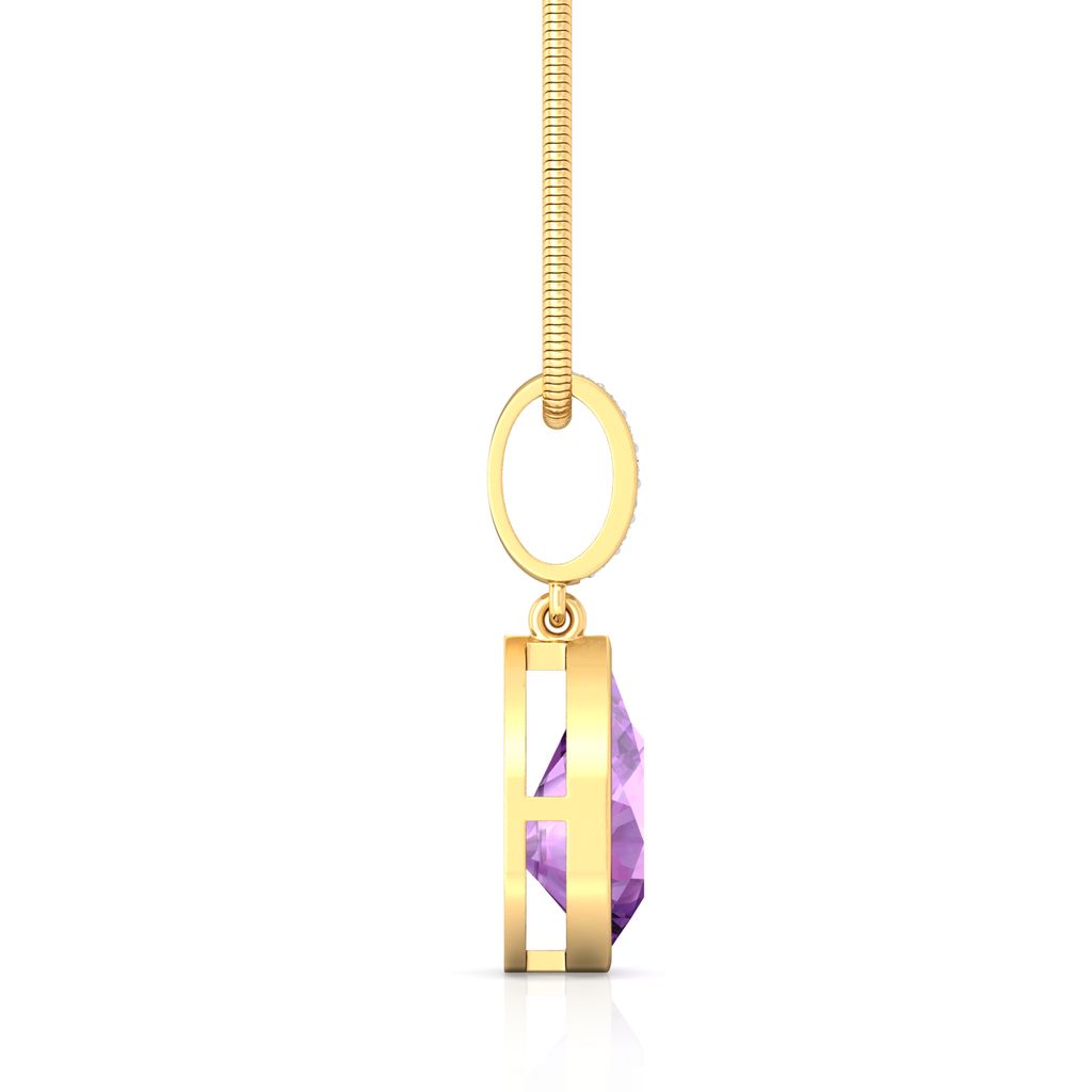 Plum Divine Diamond Pendants
