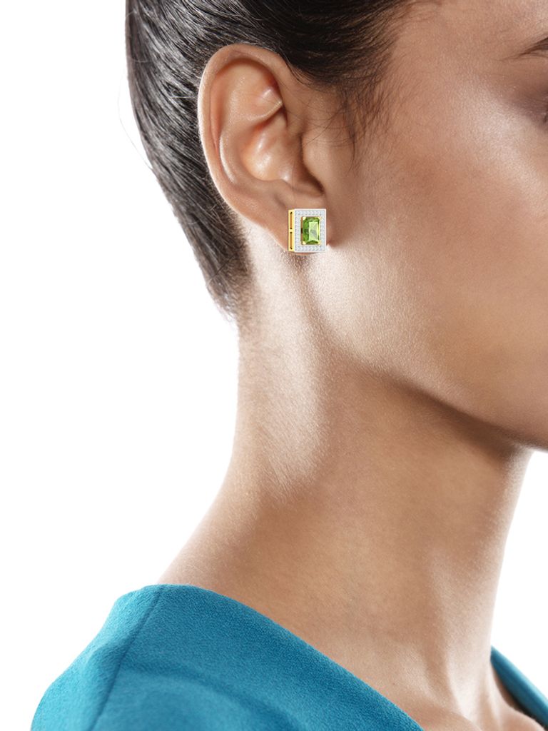 Wild Forest Diamond Earrings
