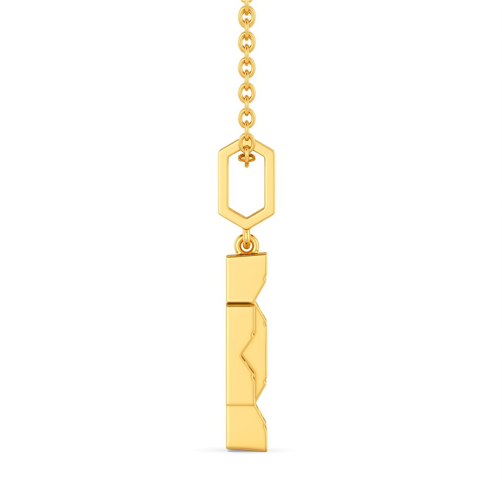 Tetris Tribe Gold Pendants