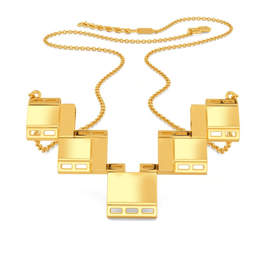 Check It Casual Gold Necklaces