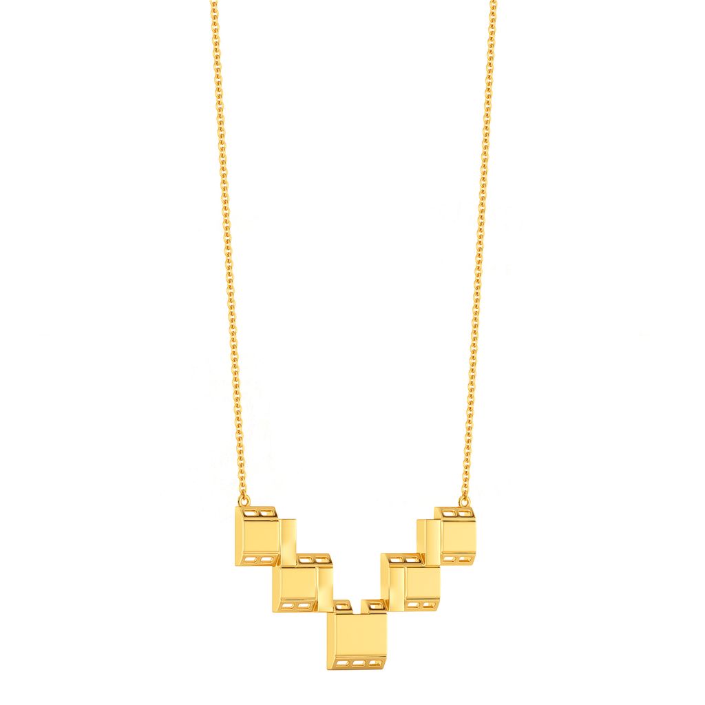 Check It Casual Gold Necklaces